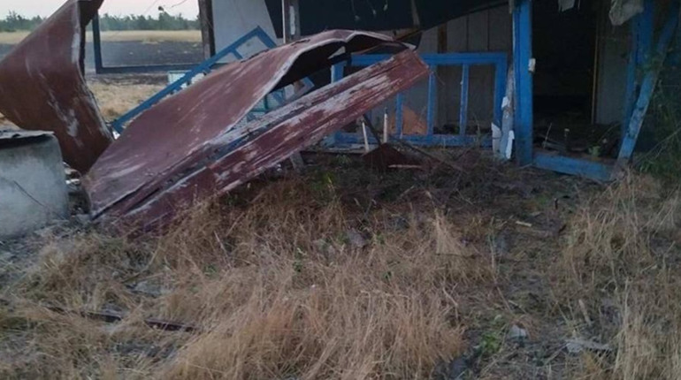 Ворог атакував двома ракетами Одещину: знищено 35 тонн зерна. Оновлено (фото, відео)