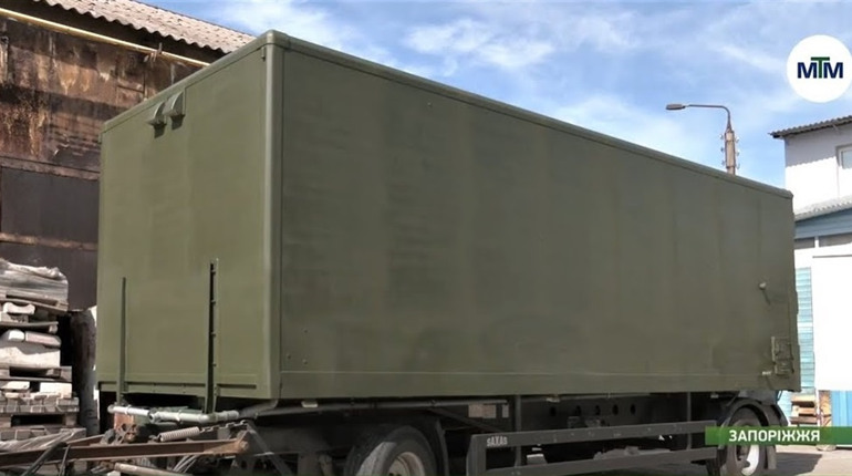 Запорізькі волонтери створили пральний комплекс для бійців на передовій