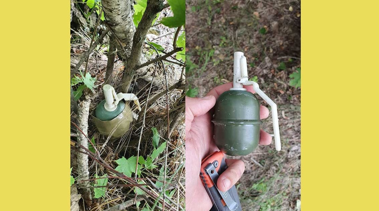Жителі Новосілок виявили розтяжку: на допомогу прийшли тероборонівці Кагарличчини