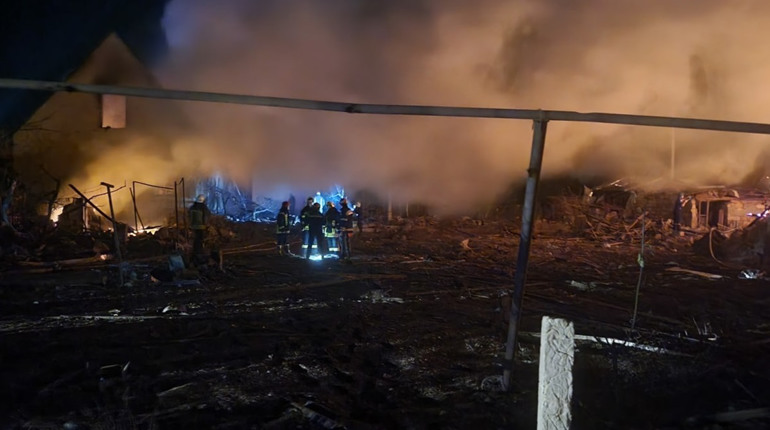 Наслідки нічного обстрілу Одещини (ФОТО)