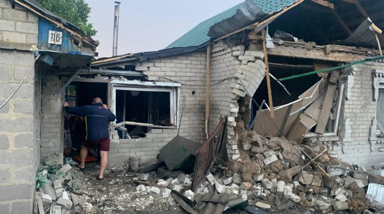 Російські окупанти обстріляли Георгієвку та Красногорівку. Є поранені