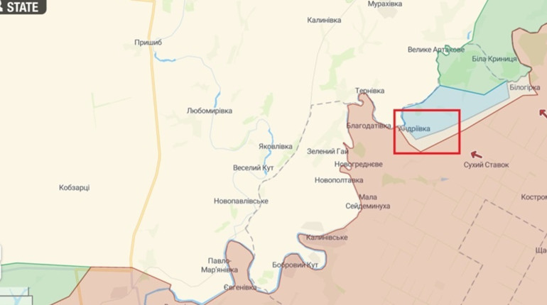 ЗСУ звільнили Андріївку та закріпилися в Лозовому Бериславського району - ОК "Південь"
