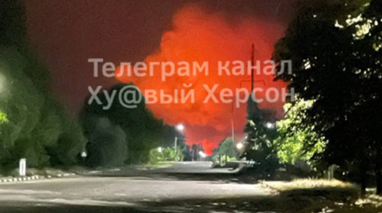 У Скадовську стався потужний вибух