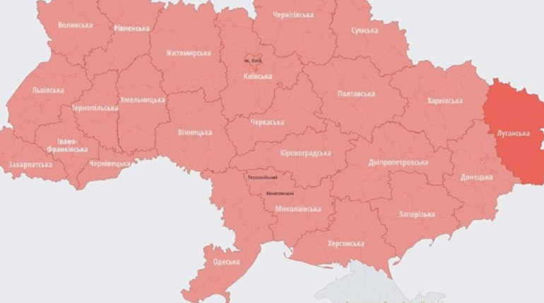 У Херсонській області вперше з квітня оголосили повітряну тривогу