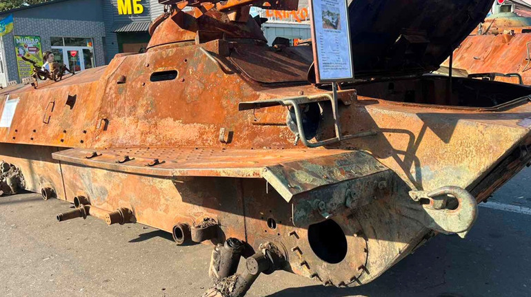 В Одеській області відкрили виставку російської техніки. Усі трофеї - з боїв за Миколаївщину