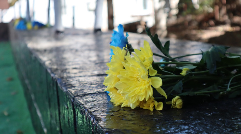 Замість Дошки пошани у Первомайську облаштували Дошку пам’яті за загиблими від російської агресії