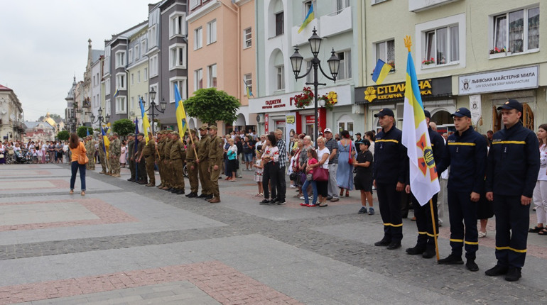 Як Дрогобич зустрів День Незалежності України: фоторепортаж