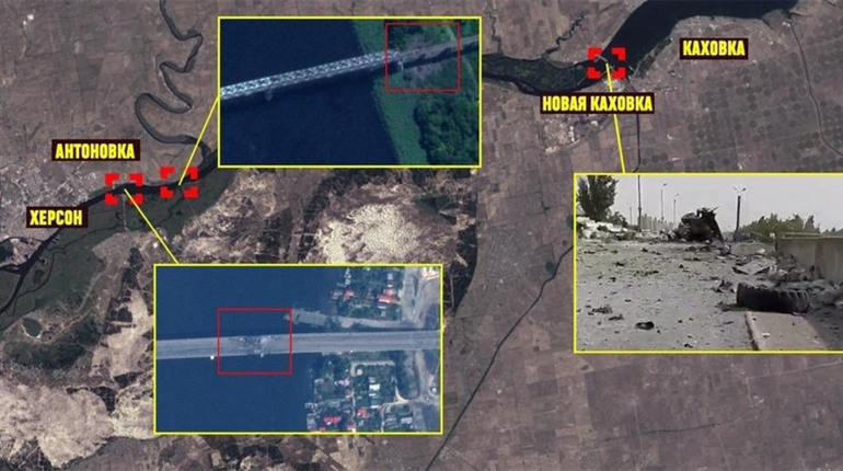 ЗСУ практично знищили всі великі мости на Херсонщині та прорвали першу лінію оборони ворога