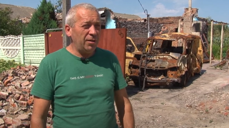Спогадами про свій знищений дім у Старому Білоусі поділився Олексій Сусло у телепроєкті "Дитинця"