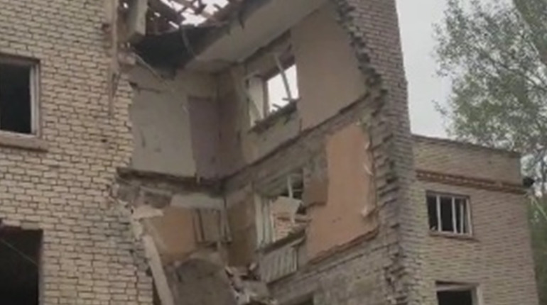 У Новій Каховці збито ракету в центрі міста над житловим будинком