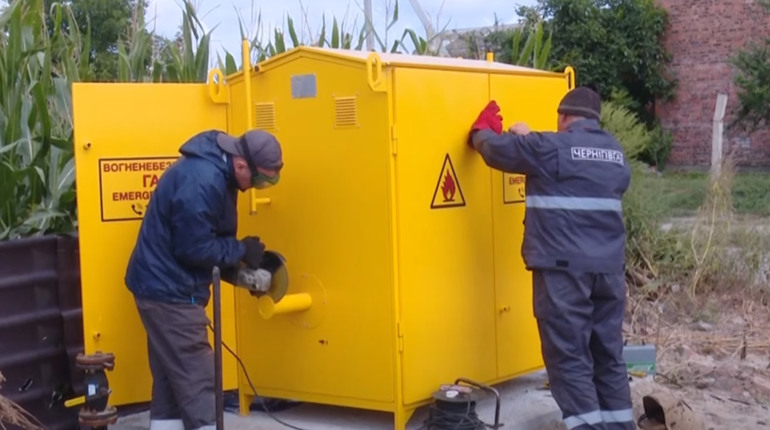 Якість подачі газу в мікрорайоні Бобровиця покращиться: там з'явився новий газорегулюючий пункт