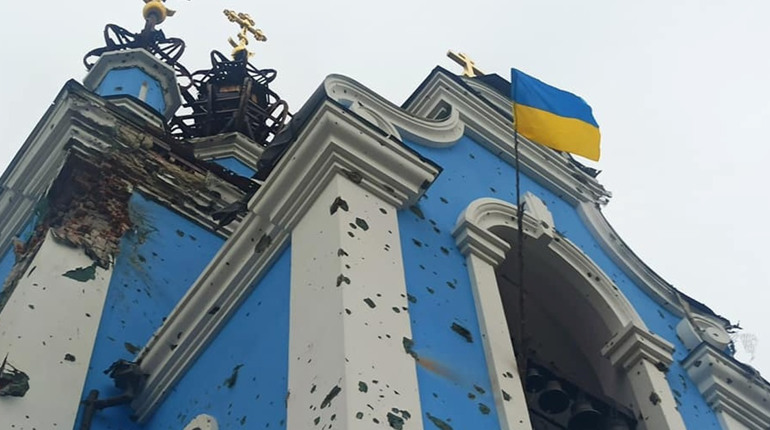 Над селом на Донеччині підняли український прапор. Окупацію там пережили тільки двоє місцевих