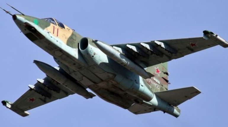 На Херсонщині ЗСУ знищили ще один російський штурмовик Су-25