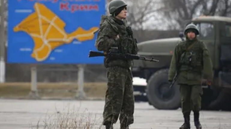 Між Кримом і Херсонщиною росіяни будують укріплення