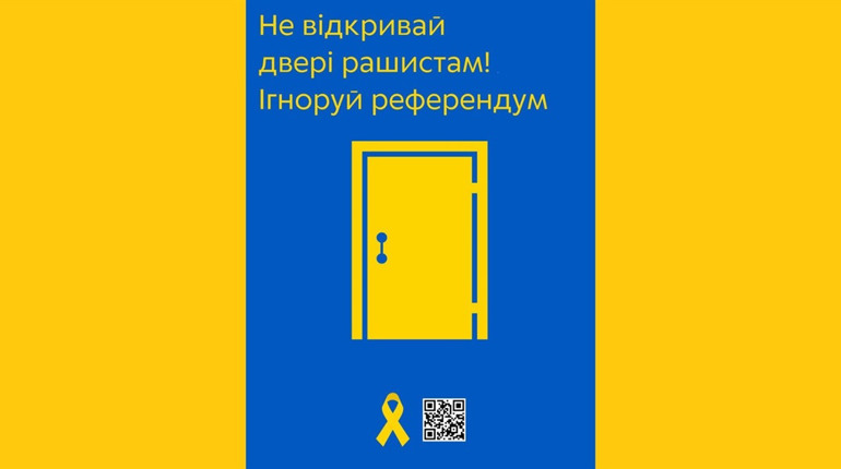 На "дільницях" небагатолюдно, окупанти їздять по домах зі скринькою: перший день псевдореферендуму