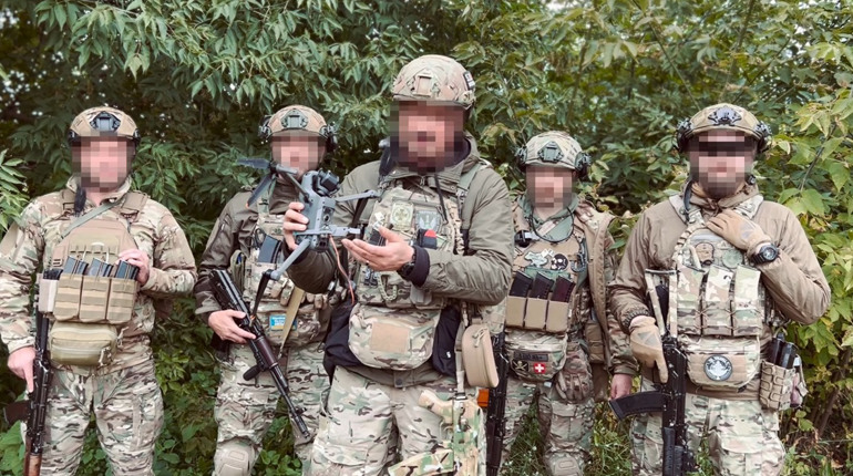 2 російських коптери вполювали українські мисливці за дронами на прикордонні Чернігівщини