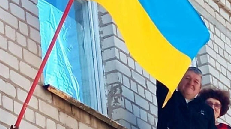Давидів Брід та Велика Олександрівка під жовто-блакитним прапором. Відео