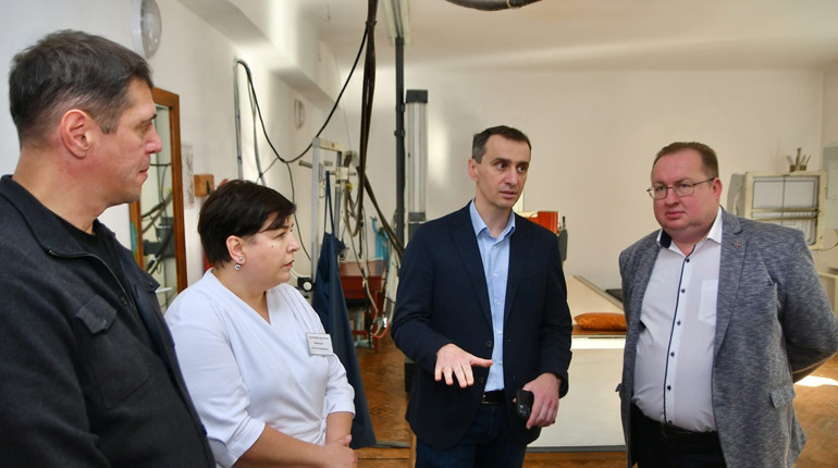 В лікарню Сарненського району приїхав Міністр охорони здоров'я: про що говорили