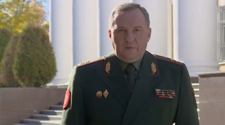 «Ми з вами воювати не збираємось»: міністр оборони білорусі звернувся до українців