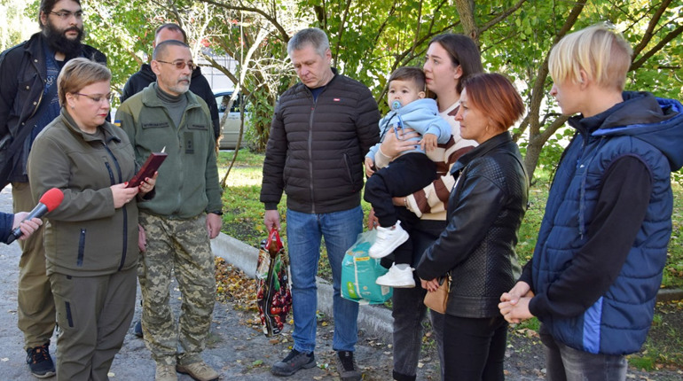 У Благодатному синовий орден вручили матері