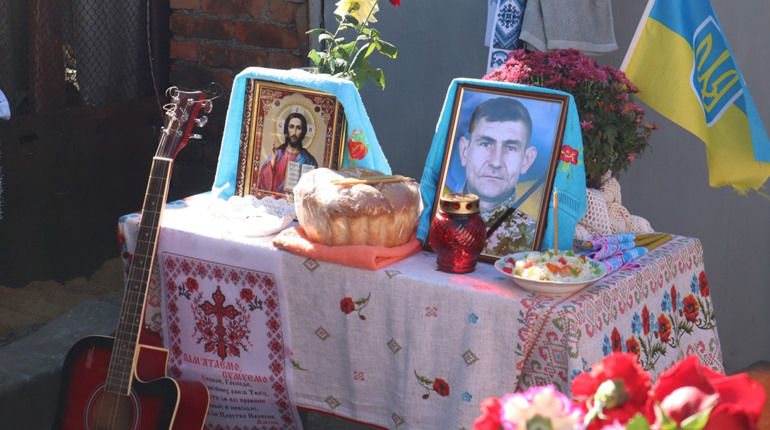 Первомайці попрощались із Олександром Діордієвим, який загинув, захищаючи рідну землю