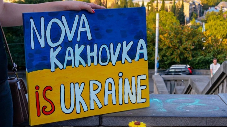 Жителі Нової Каховки хочуть додому