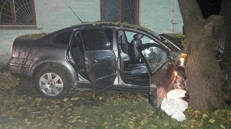 У Гадячі неповнолітній водій потрапив у аварію