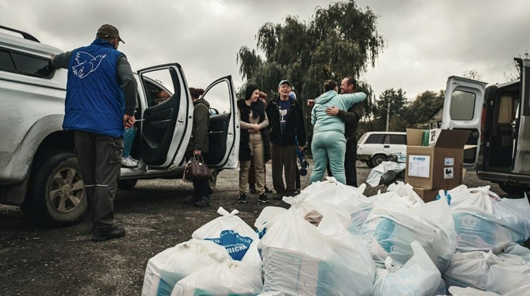 Місія "Проліска" відновила роботу на Донбасі: знову привозять гуманітарну допомогу