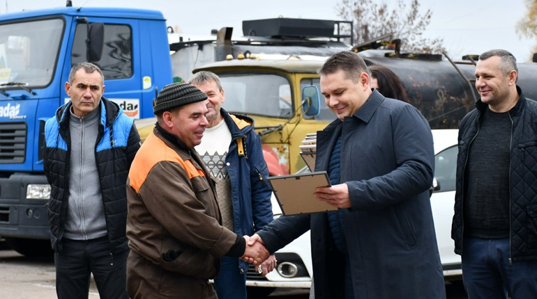 Вітали кращих водіїв...