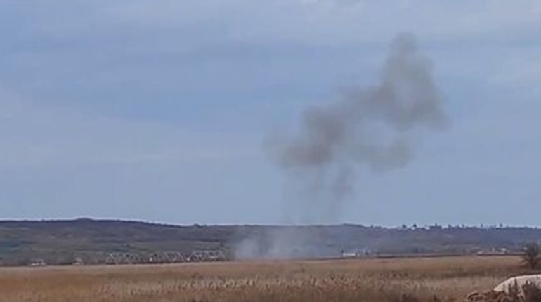 “Бавовна” під Мелітополем: ймовірно зруйнували залізничний міст