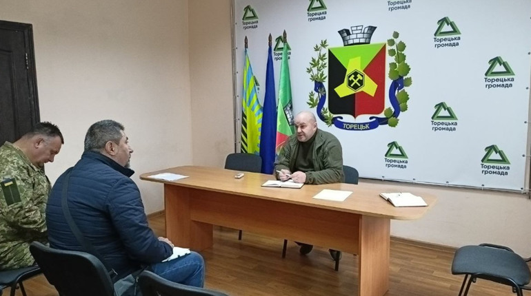 У Торецьку провели нараду про проведення зимового періоду у громаді: що саме обговорили?