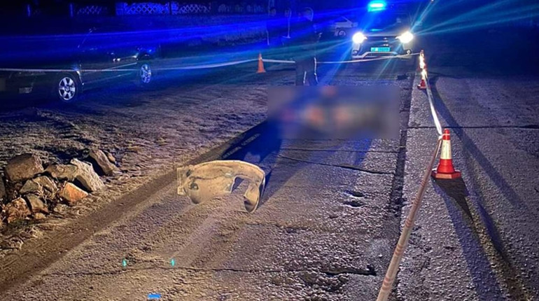 ДТП в Южноукраїнській громаді: водій "вісімки" наїхав на чоловіка, який лежав на дорозі