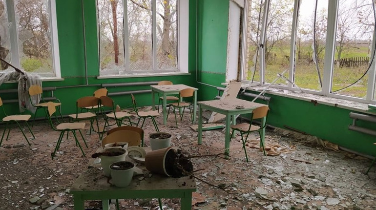 На деокупованій Херсонщині зруйновані 22 навчальні заклади, найбільше в селах - Міносвіти