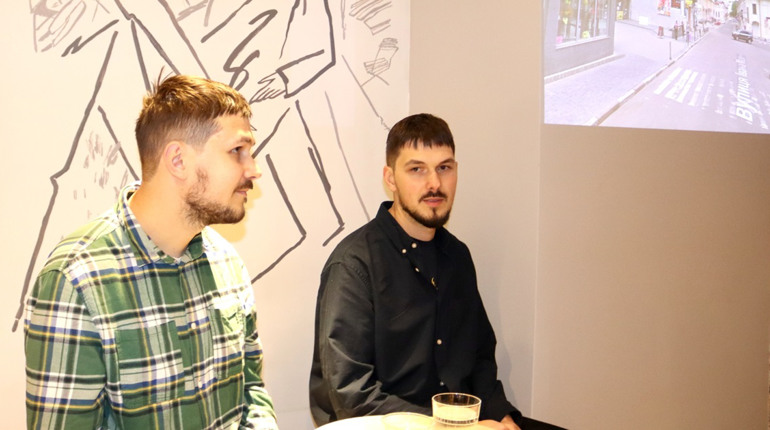 Про самовдосконалення та стріт-арт говорили на відкритті виставки Сергія та Віталія Грехів