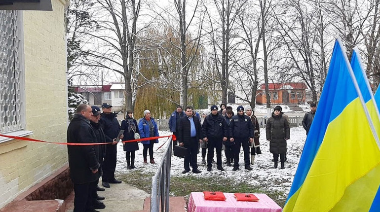У Ніжинському районі запрацювала ще одна поліцейська станція