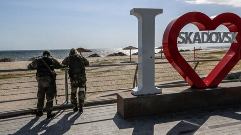 У Скадовську рашисти лякають російськомовних