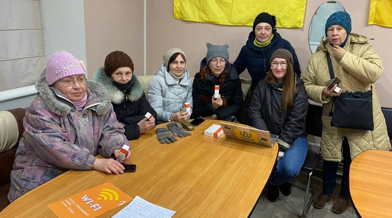 У Херсоні відкрили Гончаренко-центр: тут можна отримати ліки, продукти та зігрітися в негоду