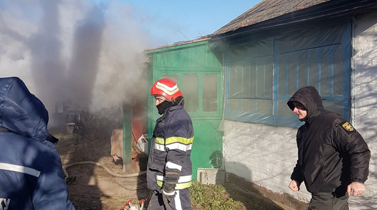 На Гадяччині під час пожежі загинула літня жінка