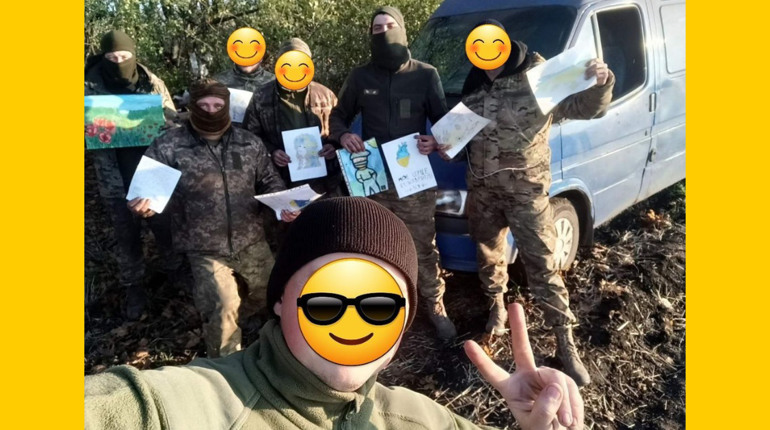 Автівка для воїнів, або Як жителі Первомайщини збирали гроші на бус та готували його для бійців