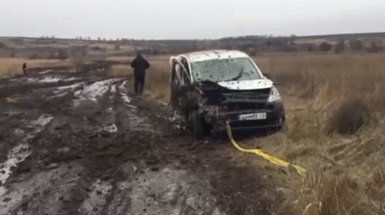 Колону машин, яка виїжджала через блокпост у Василівці розстріляли окупанти