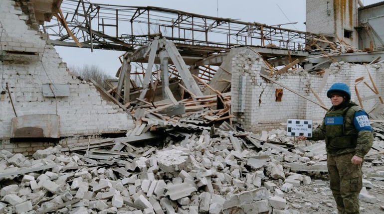 На Луганщині влучили в елеватор, де ховалися окупанти