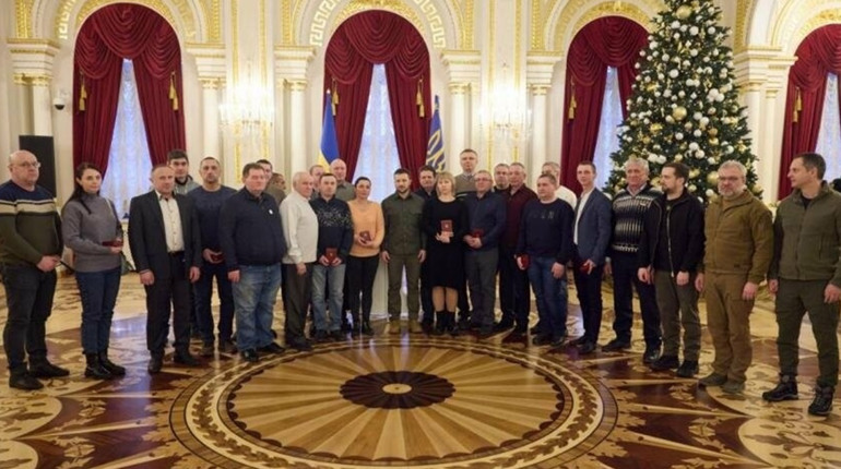 Енергетики, які обслуговують гуляйпільський район, отримали орден "За мужність"
