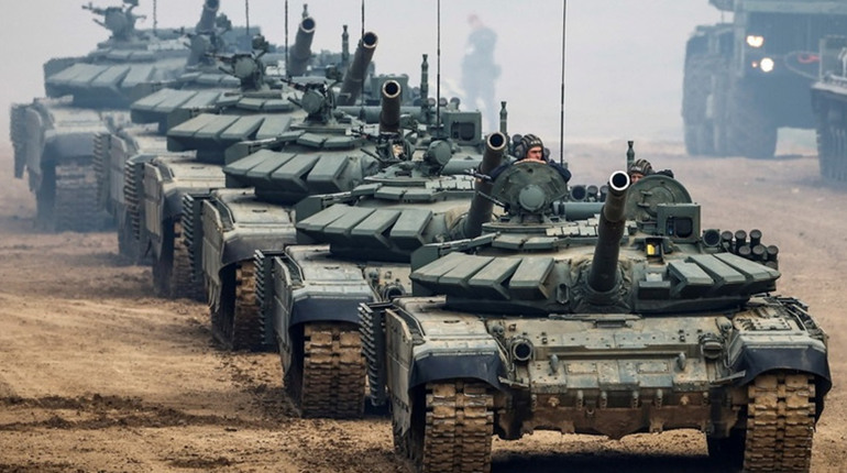 Поблизу Генічеська помічено пересування російської колони техніки довжиною 4 км
