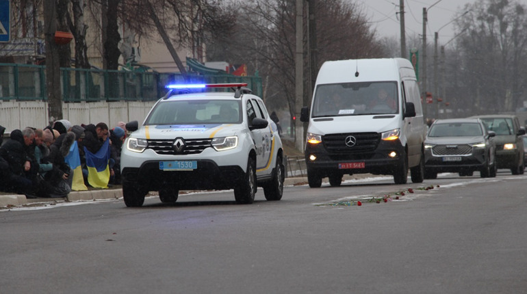 У Гадячі попрощалися із загиблим військовим Валерієм Василенком