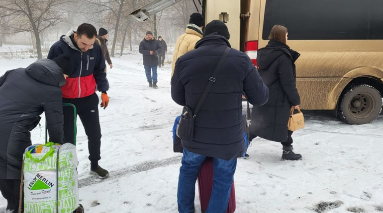 З Торецька 30 січня евакуювалося 18 людей. Коли наступний евакуаційний автобус
