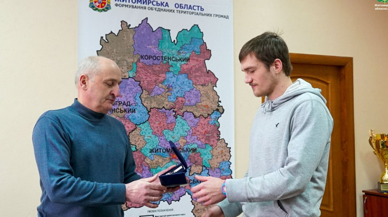 Юрій Домашин посмертно нагороджений відзнакою "Честь і слава Житомирщини"