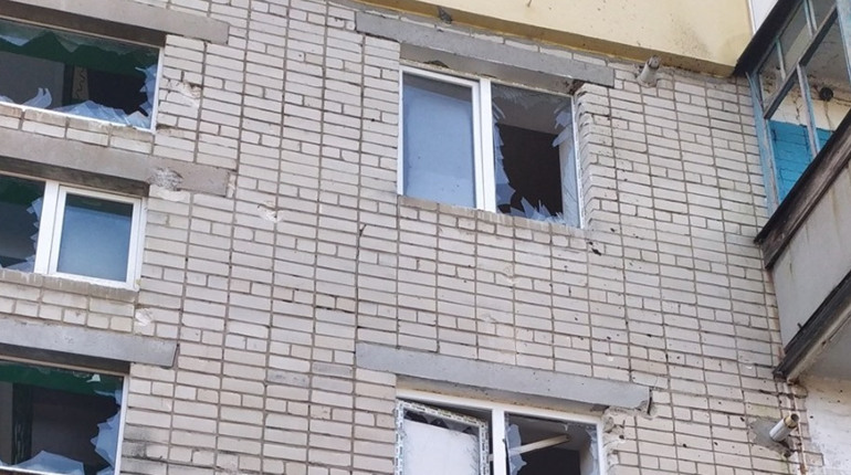 Приліт по Букіна 2 у Новій Каховці