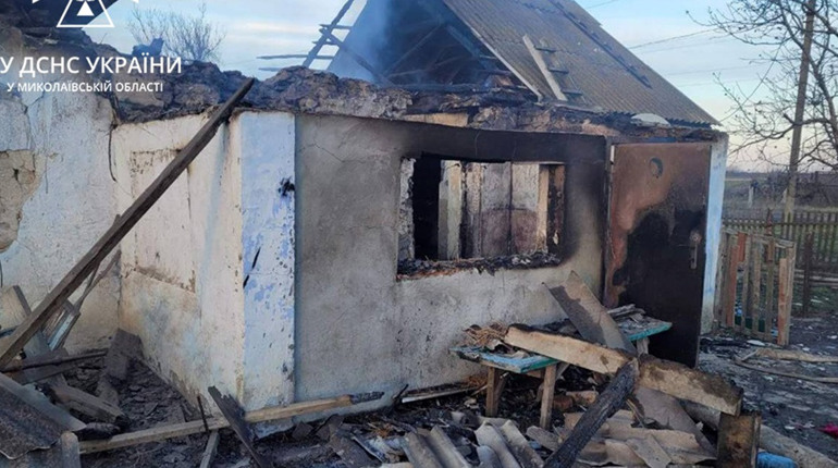У Миколаївській області на пожежі загинув чоловік