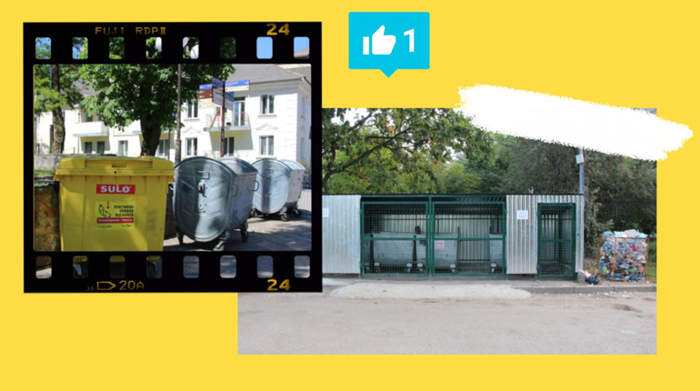 Аби сміття не лежало посеред вулиці: як у Дрогобичі ремонтують сміттєві майданчики
