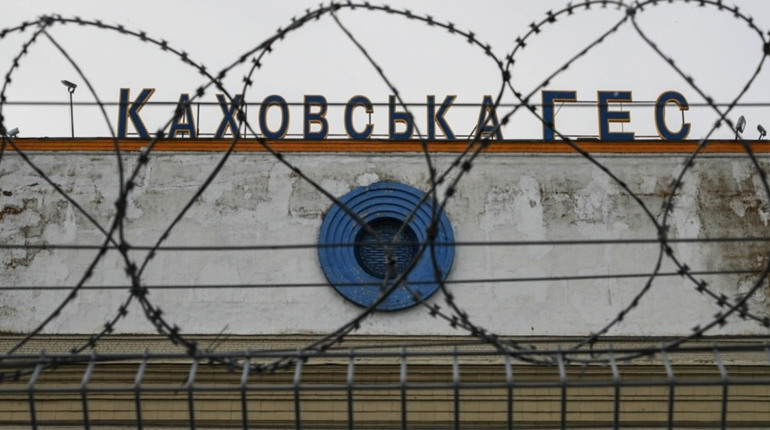 Дрон знищив камеру спостереження на Каховській ГЕС